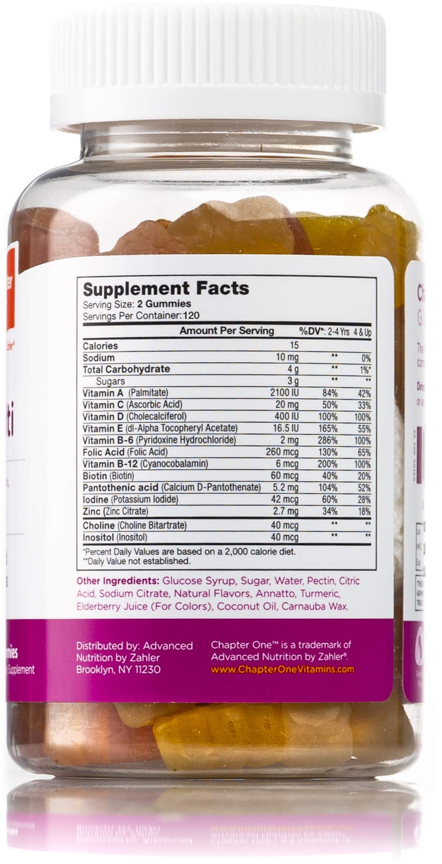Chapter One Multivitamin Gummies, Great Tasting Multivitamin for Kids