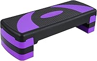 Vista 12 de BalanceFrom Entrenador de Plataforma de Step Aeróbico con Elevadores Ajustables de 3 Niveles, Capacidad de Peso de 400 Libras – Escalón de Ejercicio
