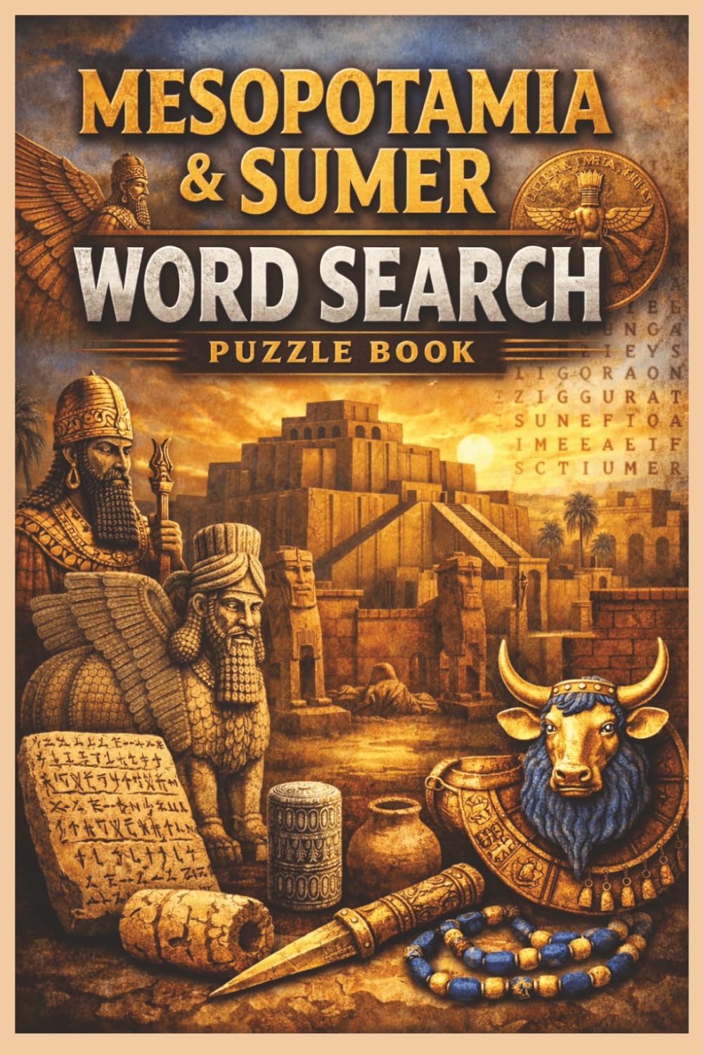 Mesopotamia & Sumer Word Search: 50 Ancient Civilization Puzzles with 600 Unique Historical Words (Word Search Puzzle Collection)