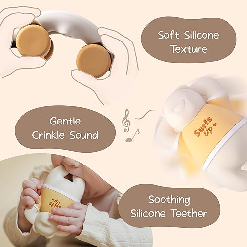 Miniatura 5 de Moonkie Autos de juguete de silicona de grado alimenticio para niños pequeños de 1 a 3 años, juguetes de auto para bebés de 6 a 12 meses, juguetes