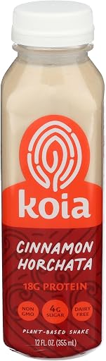 Koia Protein Beverage Horchata, 12 Ounce