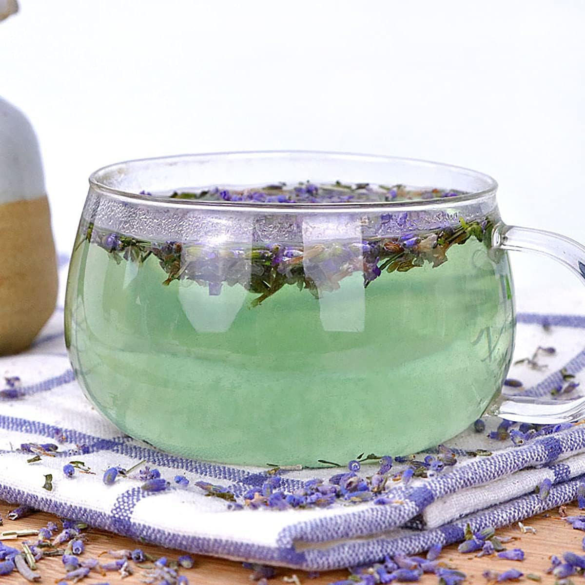 Queenbox 3.5oz Natural Dried Lavender Flowers, Help Sleep Pillow Floral Tea Herbs Sachets for Home DIY Craft Making Scrapbooking Car Fragrance