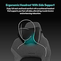 Vista 4 de ThunderX3 CORE Smart MESH Gaming Chair Black & Dark Grey – Ergonomic Office Chair, Automatic Lumbar Support, Synchronised Mechanism, 3D Armrests