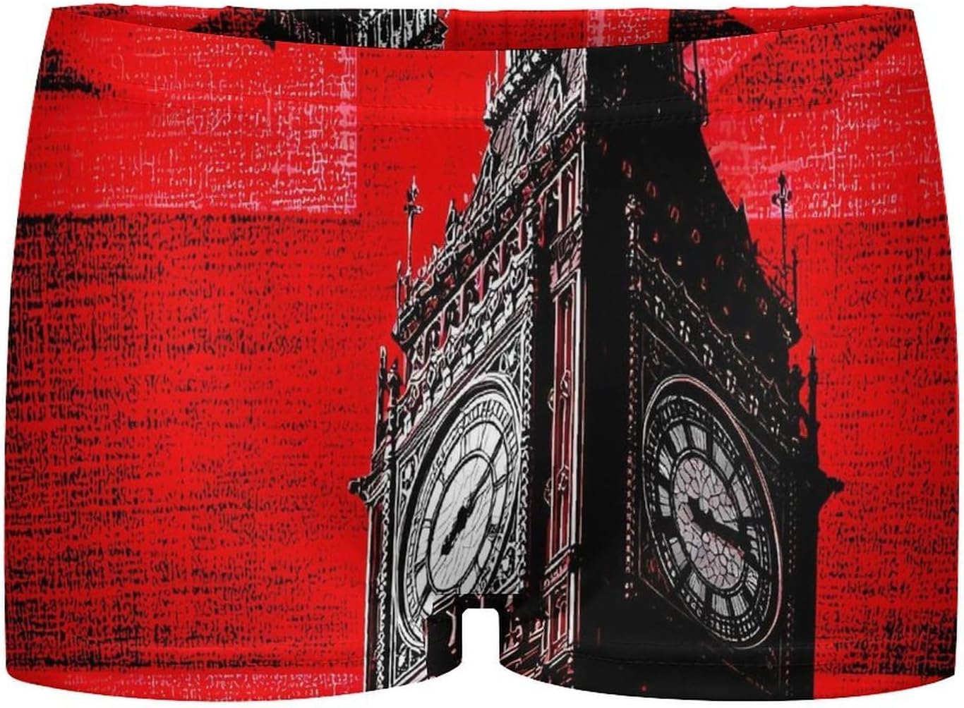 Big Ben English Flag Fashion Women's Boxer Briefs Breathable Underpants Trunks Stretch Underwear