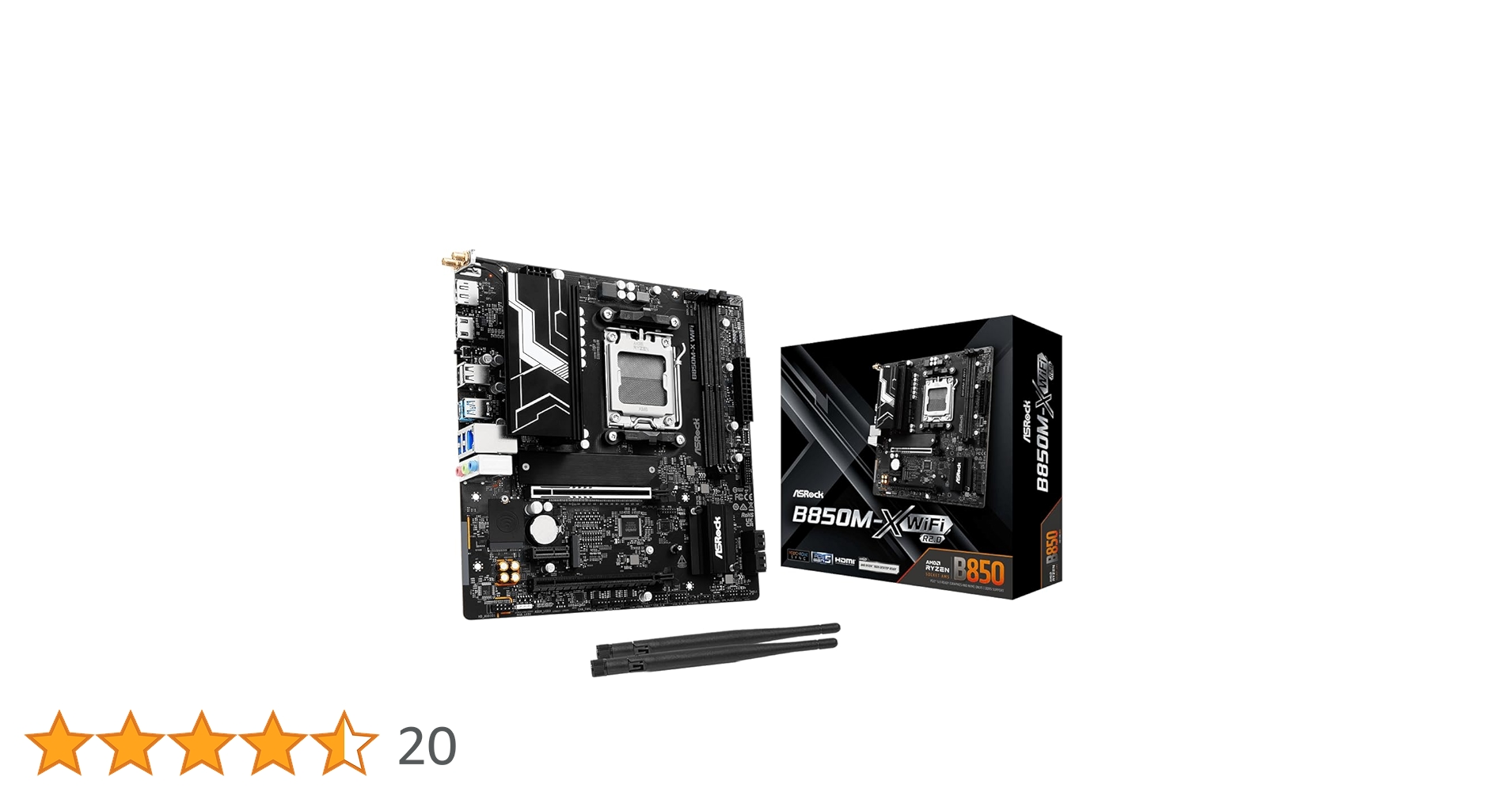 Amazon | ASRock B850M-X WiFi R2.0 マザーボード Micro-ATX