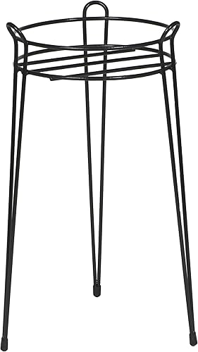 soporte básico para plantas, 21 - pulgadas, Negro