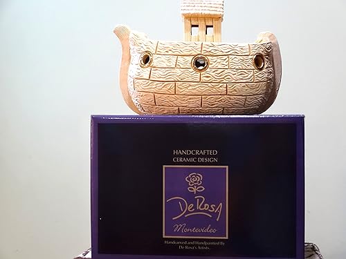 Miniatura 7 de Colección De Rosa De Cerámica Esculpida Hecho A Mano Noé (Blanco)