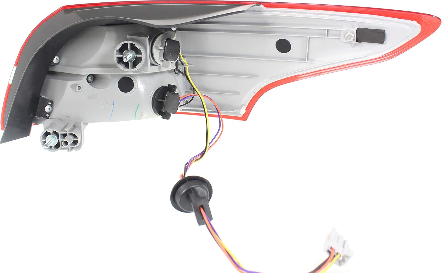 Garage-Pro Tail Light Compatible with Ford Focus 2015-2018 Halogen With bulb(s) Driver Side, Outer FO2804114