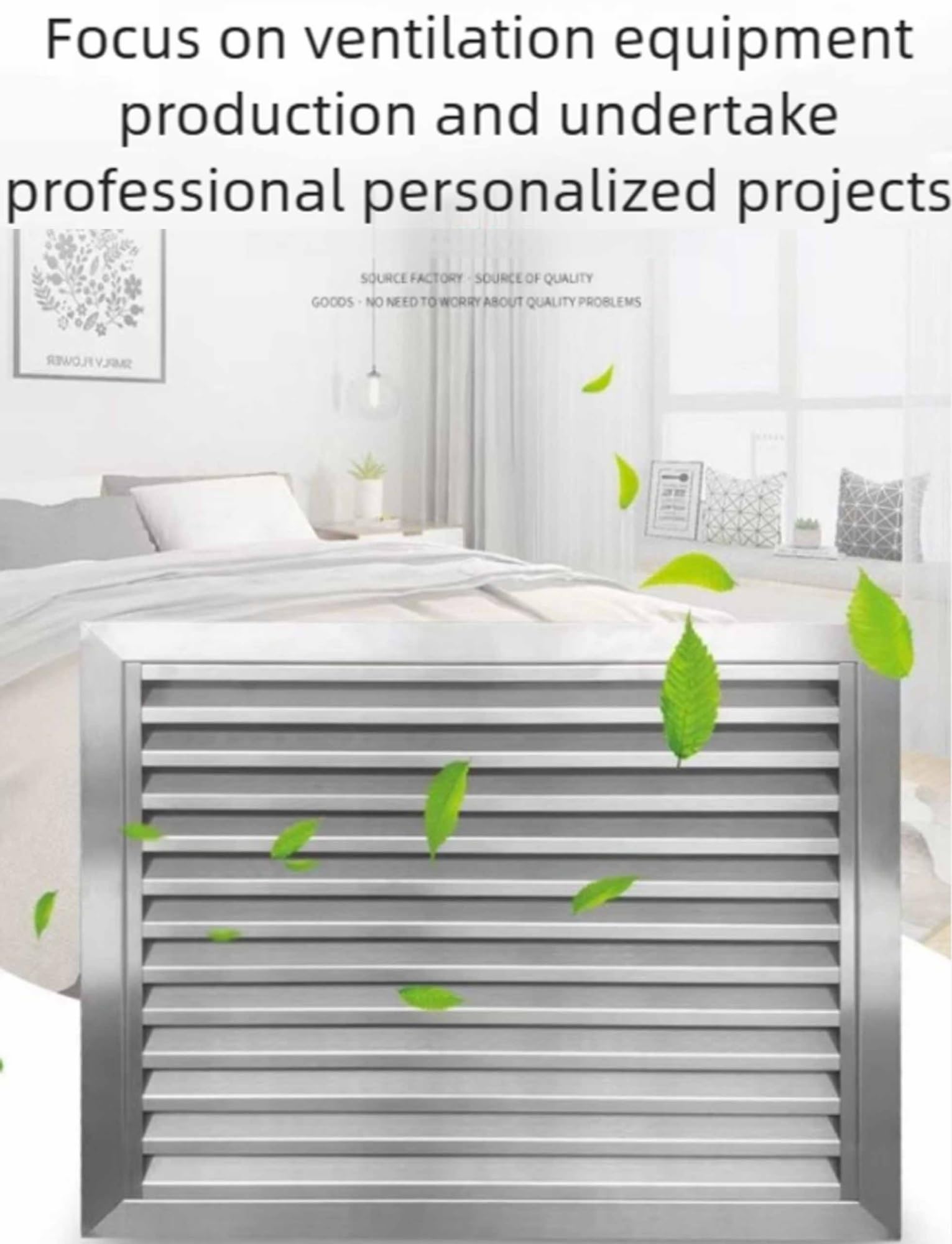 Generico Griglia di Ventilazione Regolabile per Un Controllo ottimale del Flusso d'Aria - Installazione a Parete e a soffitto, Accessorio HVAC Durevole per Una Migliore qualità dell'Aria Interna