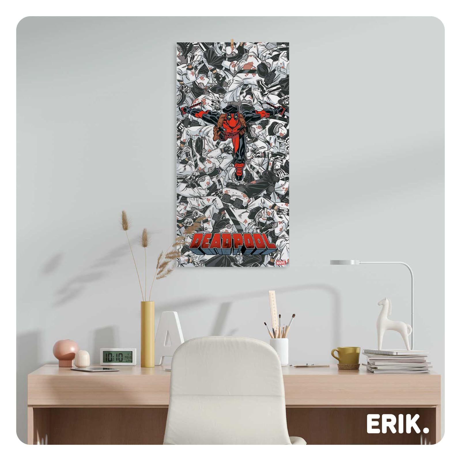 Image secondaire de Calendrier Mural Deadpool 2026 - Organisation Originale et Décorative