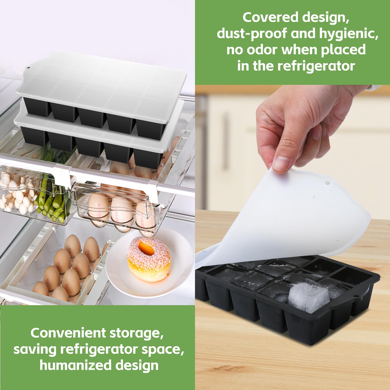 Piccoli contenori per alimenti in vetro con coperchi in Silicone, barattoli per alimenti contenori per alimenti per snack, congelatori, microonde, lavabili in lavastoviglie  15