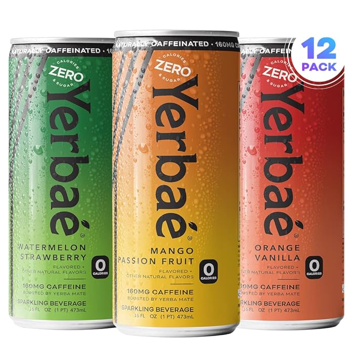 Buy Yerbae Energy Drink Variety Flex Pack, 0 Sugar, 0 Calories, 0