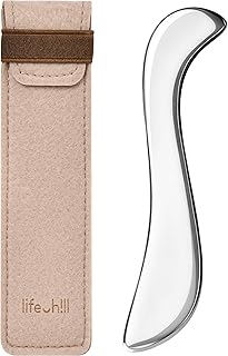 lifechill Stainless Steel Gua Sha Tools for Whole Body, Heavy-Duty Metal Muscle Scraper Tool for Pain Relief Deep Tissue, FSA Eligible Items, Fascia Massage Tools for Soft Tissue Therapy