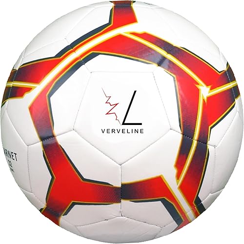 Balón de fútbol tamaño 5 Balón de fútbol - Pelotas de entrenamiento Balón de fútbol para juego intenso y práctica interior y exterior TPU Practice