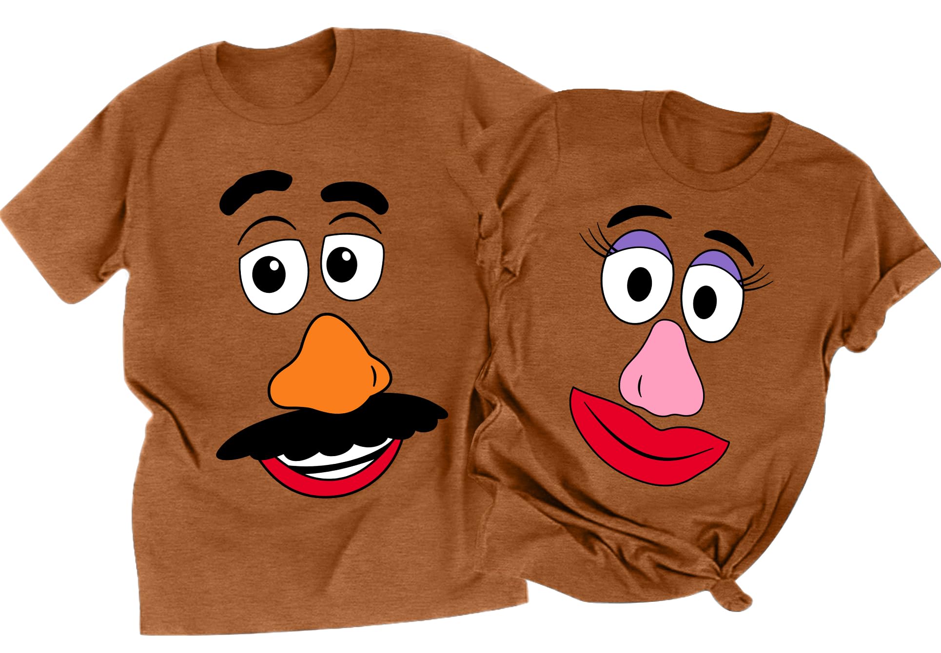 NEWWEN Sweet Potato Couple Shirt