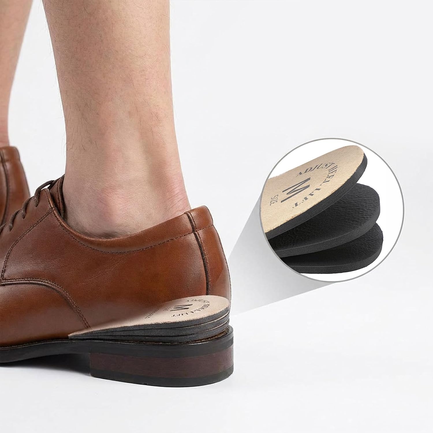 5 Pair Heel Lifts for Women 3 Layers Shoe Lifts for Women Uneven Leg | Adjustable Heel Lifts for Shoes Heel Pads and Heel Inserts for Leg Length Discrepancy Heel Pain Sport Height Increase Insoles