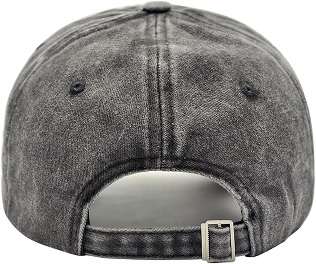 Horse Baseball Cap for Horse Lovers Embroidered Trucker Hat Vintage Adjustable for Girls Women Outdoor Daily Wear Black