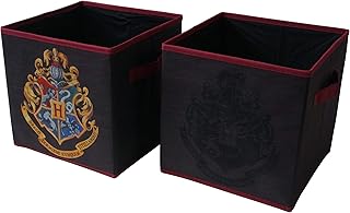 HARRY POTTER Collapsible Storage Cubes 2 Pack, Red