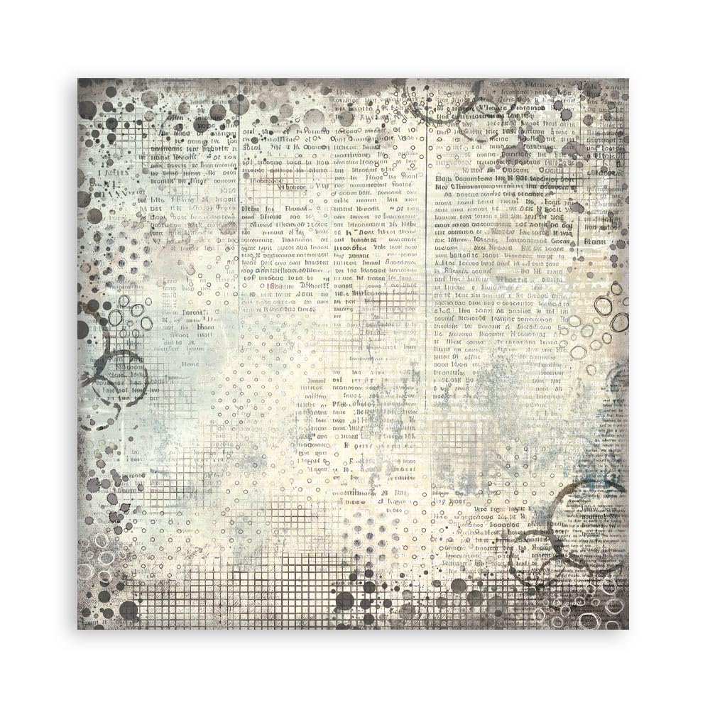 Cuaderno De Papeles Scrapbook Stamperia 'Furry Friends' - 20.3x20.3cm, Doble Cara, Sin ácido, Ideal Para álbumes, Journaling Y Manualidades
