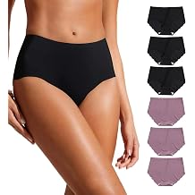 41 Packs Travel Panties Mid High Waisted Briefs Seamless Underwear For Women And Cotton Briefs