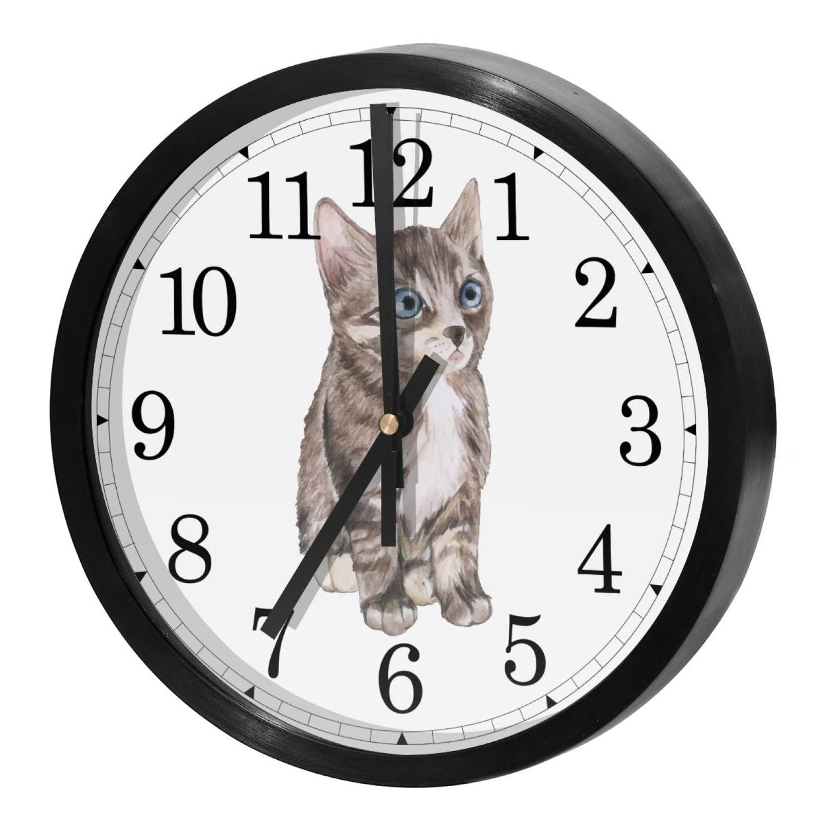 Horloge murale silencieuse pour bureau et école favorisant la concentration