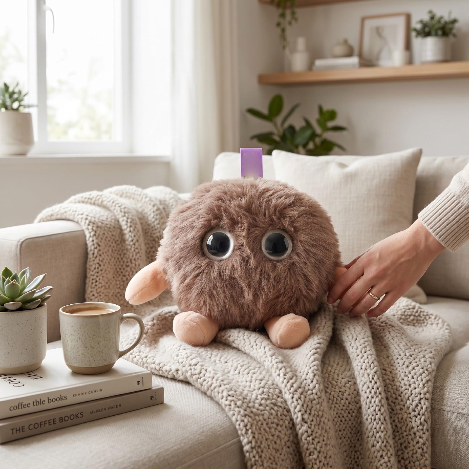 Yctze 8x10cm Juguete de Peluche Gato Inteligente AI para Niños de Aprendizaje y Apoyo Emocional Diálogo Interactivo Multilingüe con Baterí 1000MAH Carga USB Tipo C Compatible