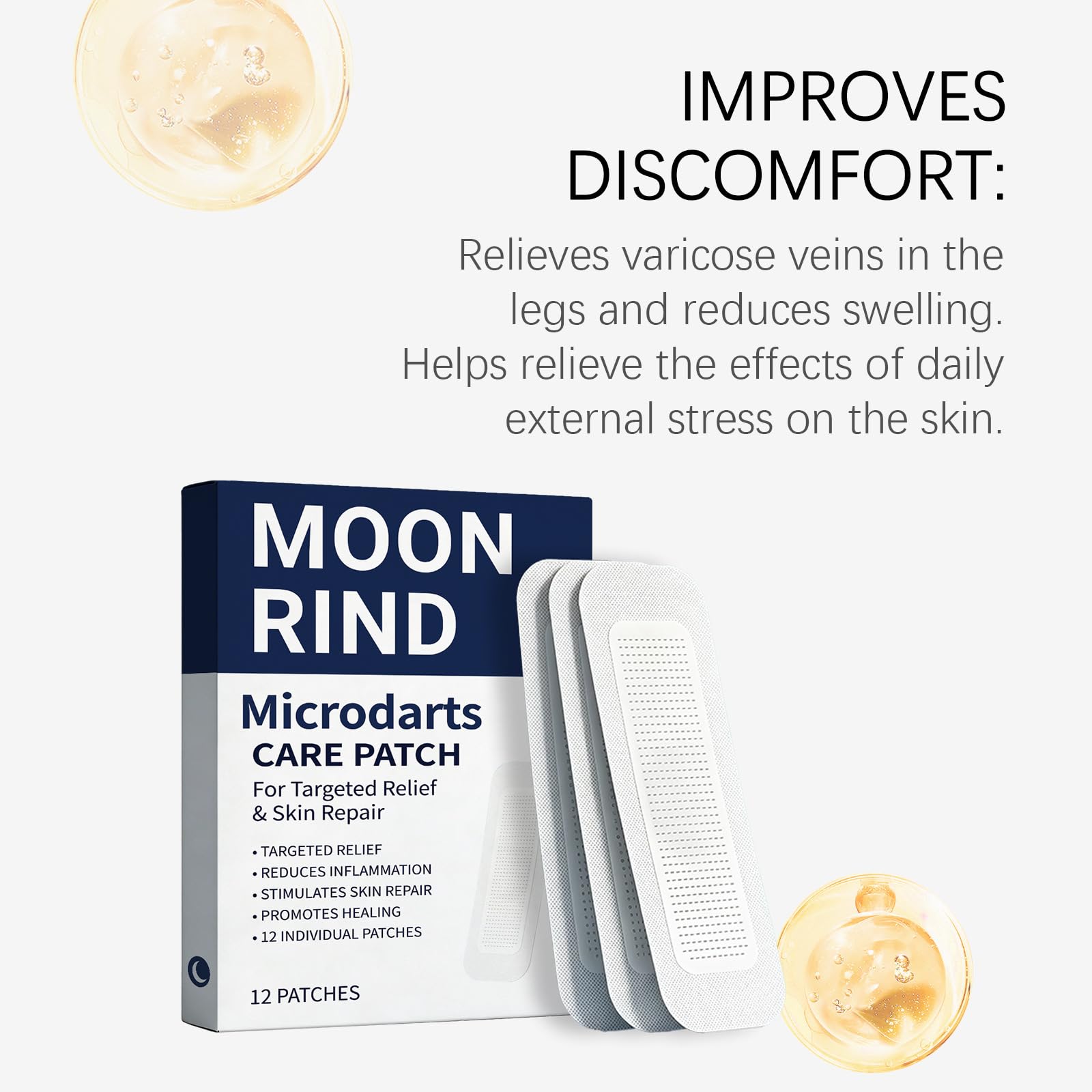 Moon Rind VeinTarget Microneedle Patch(2 Cajas de Parches)