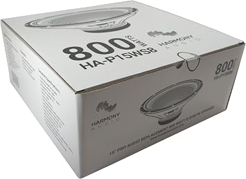 Harmony Audio 15 PA Speaker Replacement 8 Ohm Woofer for Mackie Thump15BST