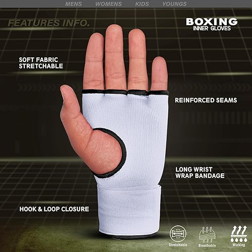 Miniatura 2 de Farabi Sports Guantes de boxeo híbridos para niños
