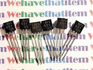 MPS651 / Transistor / TO92 / 6 Pieces (qzty)