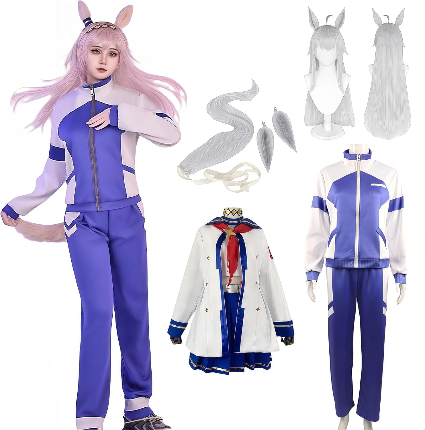 Amazon.co.jp: [NOKIJP] ウマ娘 コスプレ 笠松トレセン学園