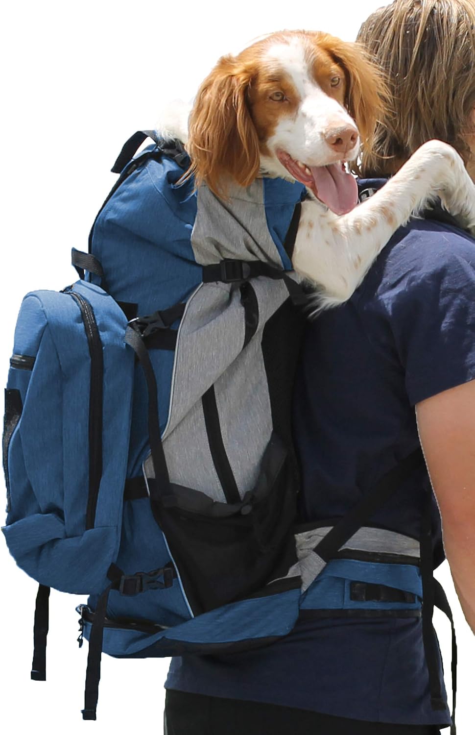 K9 Sport Sack | Dog Carrier Adjustable Backpack (X-Large, Rover - Blue)