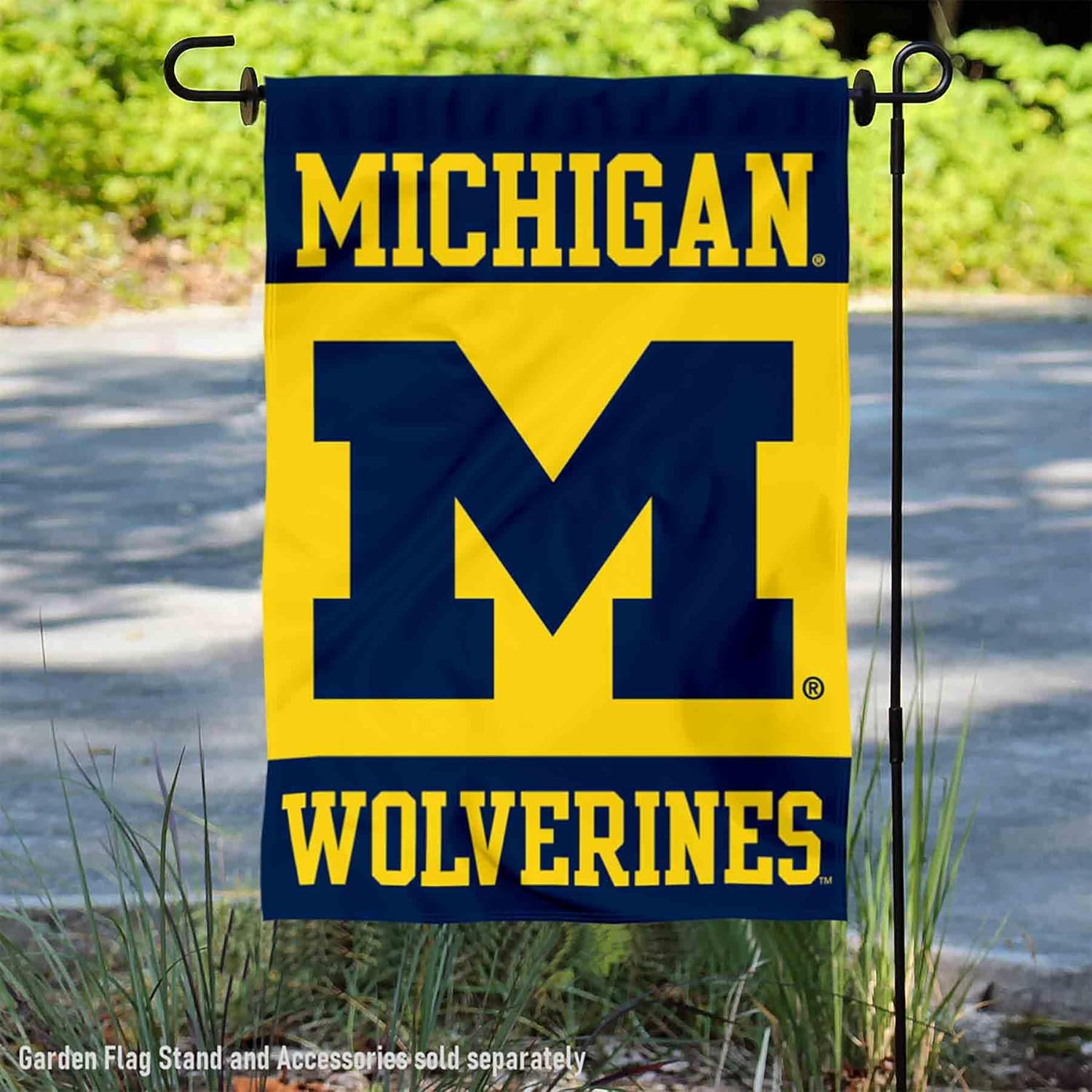 College Flags & Banners Co. Michigan Garden Flag and Yard Banner - Image 2