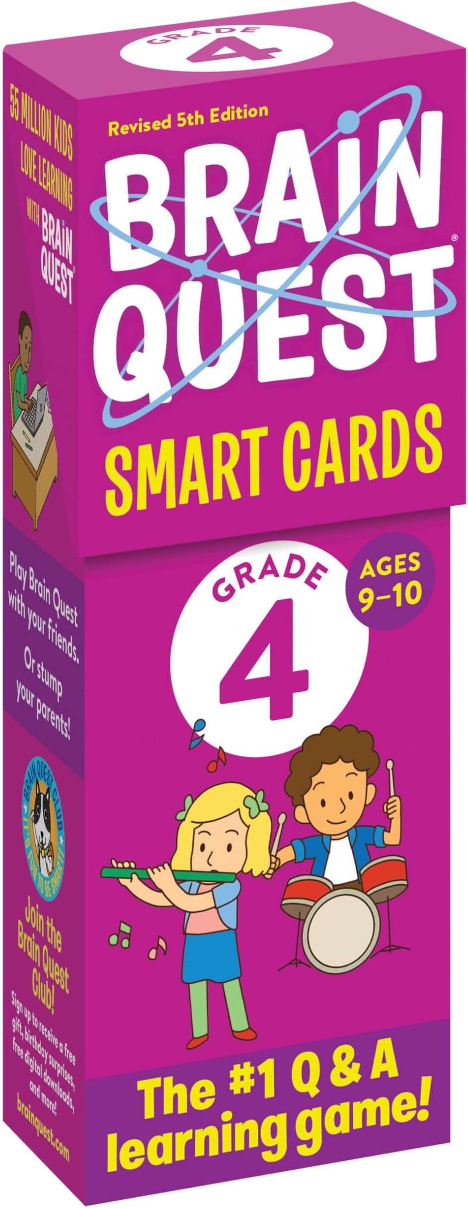 Brain Quest 4th Grade Smart Cards: Ages 9-10 (Brain Quest Decks)