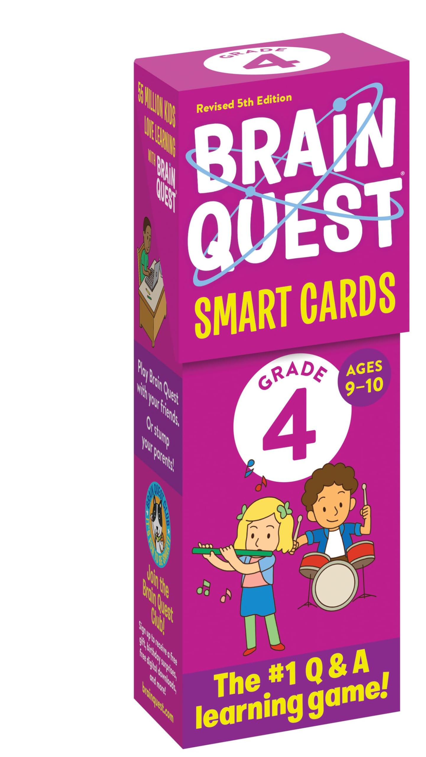 Brain Quest 4th Grade Smart Cards Revised 5th Edition (Brain Quest Smart Cards)