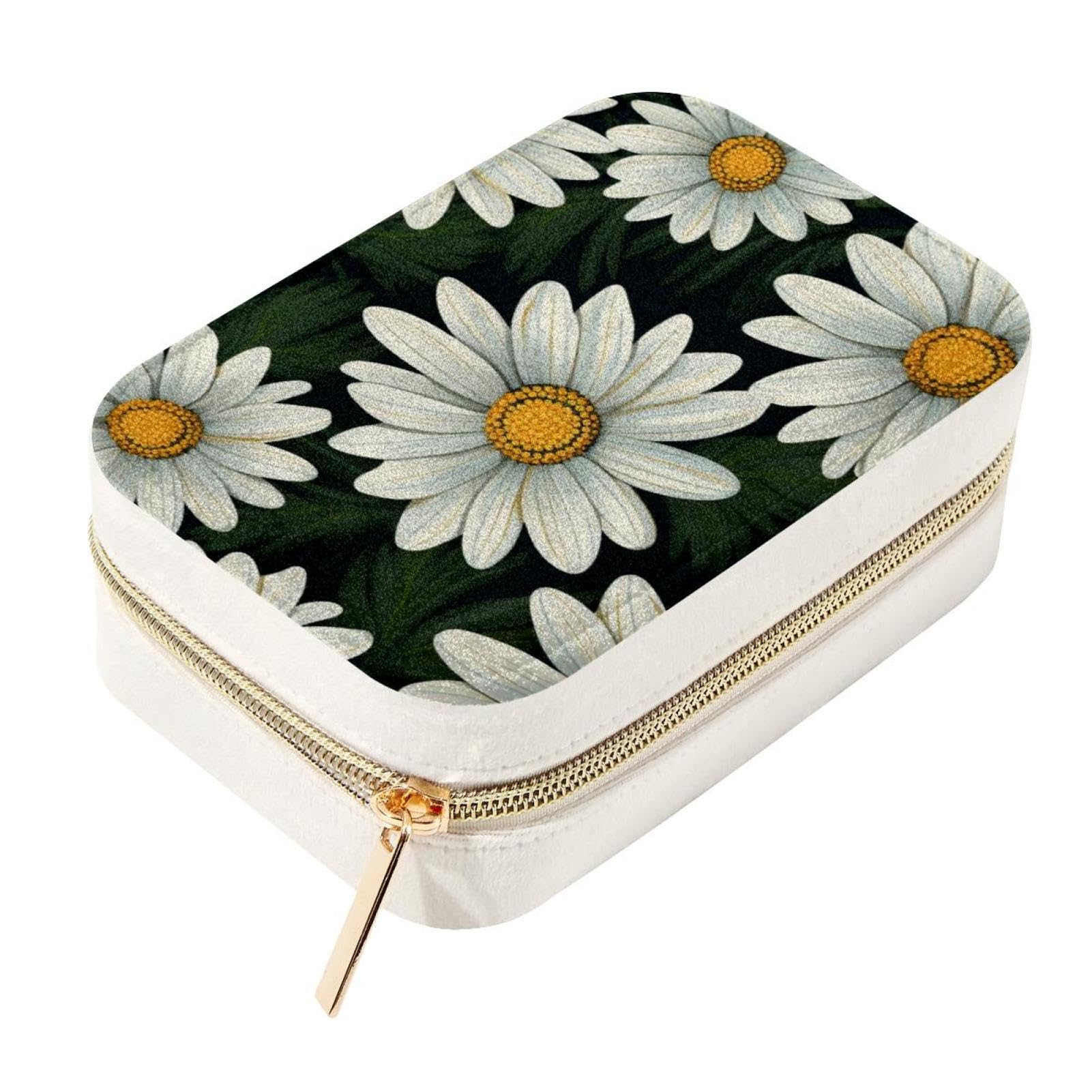 Boîte à bijoux spacieuse Little Daisy, le cadeau idéal pour femmes et filles