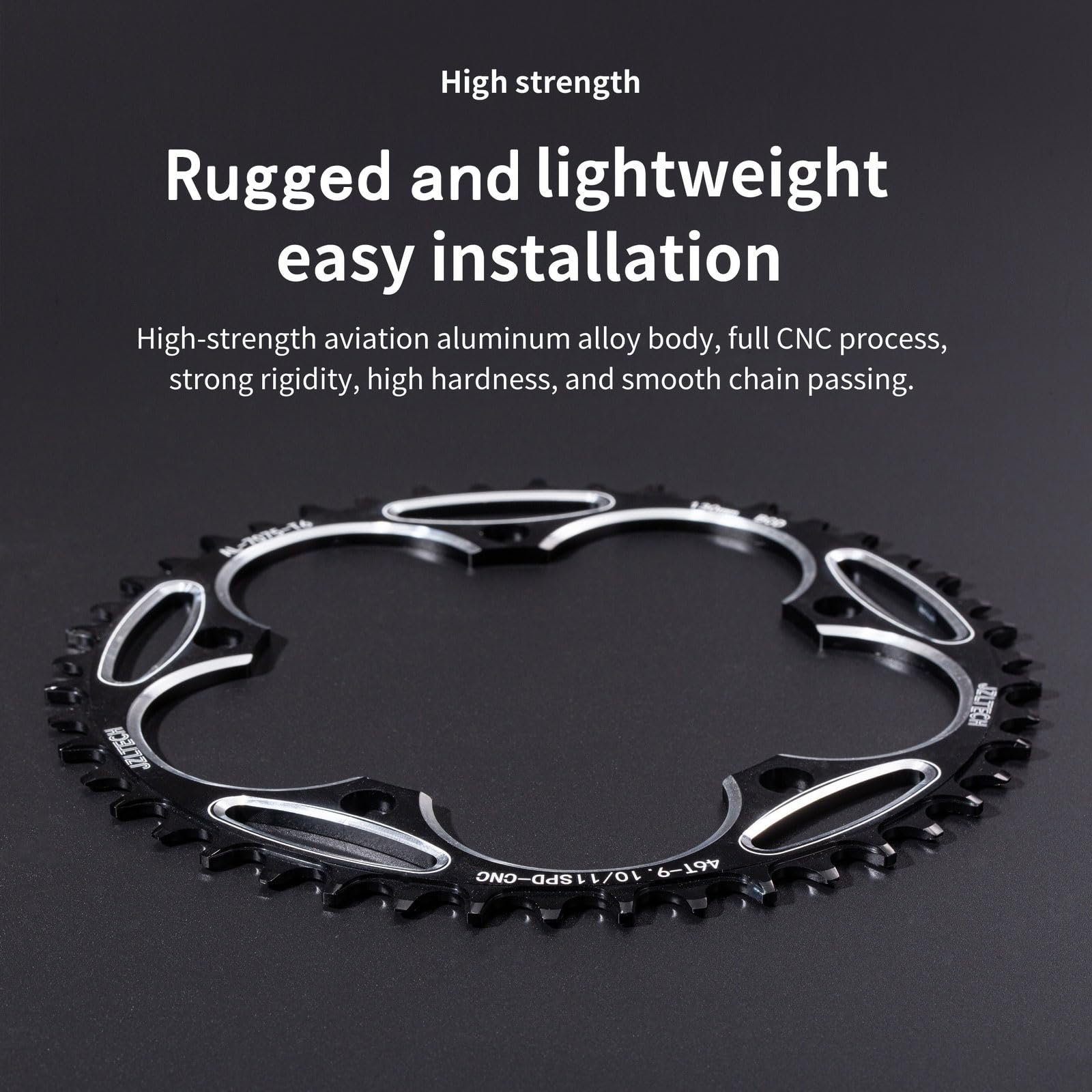 Amazon.com : JZLTECH 110 BCD Bike Chainring: 36T Round Narrow Wide