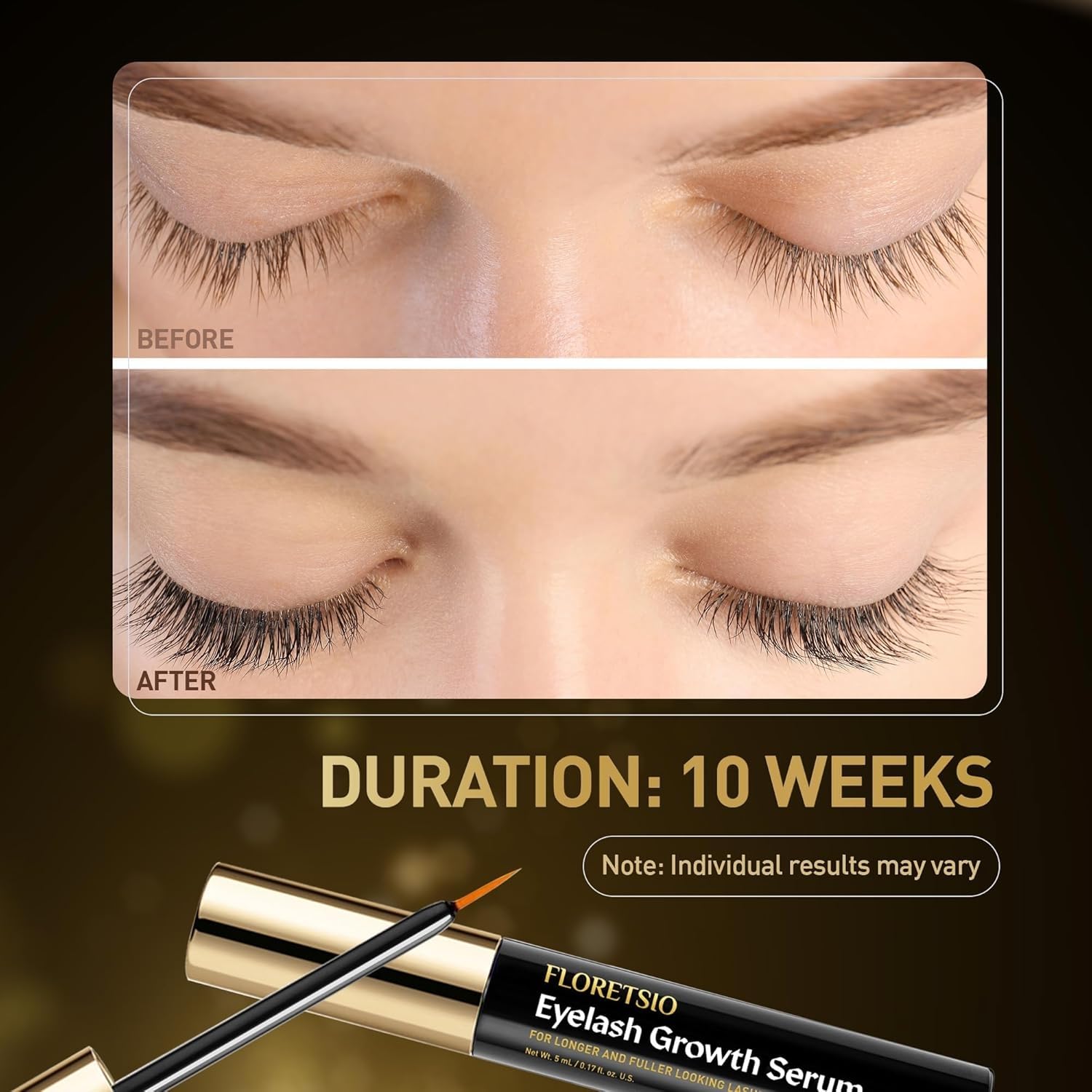 Amazon.com: Premium Lash Serum for Eyelash Growth: 5ml Rapid