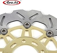 Vista 4 de Arashi Rotores de disco de freno delantero y trasero para Kawasaki Ninja 1000 ZX1000 2011-2013 ABS 2012-2019 / Ninja 1000SX 2020-2021 Tourer