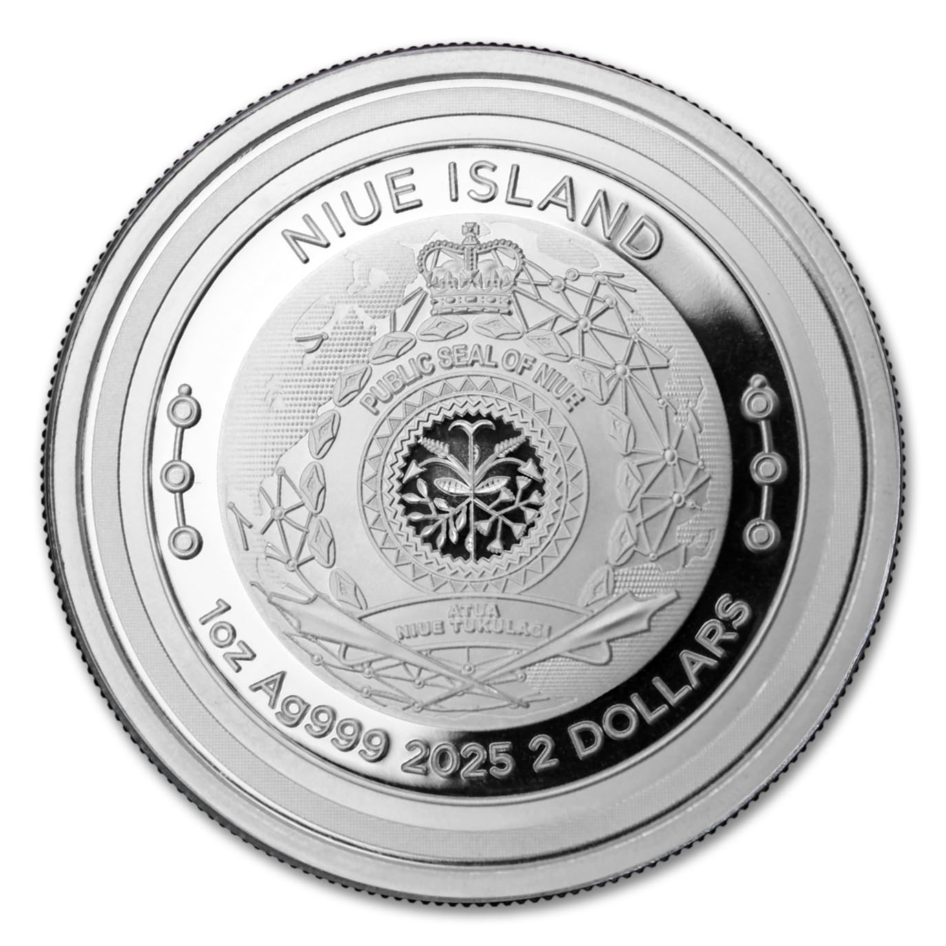 Amazon.com: 2025-1 oz Niue Silver Ethereum Coin Brilliant Uncirculated with  Certificate of Authenticity $2 Seller BU : 藝術古董收藏