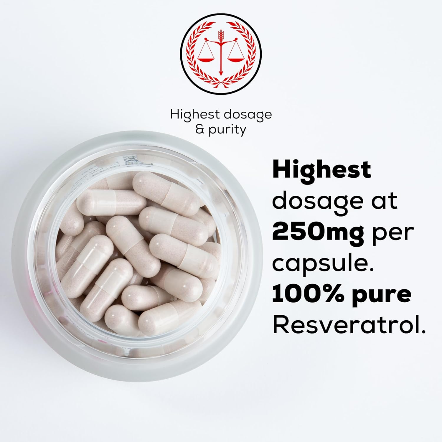 Resveratrol Supplement – 250mg, 60 Capsules, 1 Bottle | Made in Germany, Swiss‑Tested | SIRT1 Activator for Heart, Brain & Longevity | Vegan, Non‑GMO - Image 4
