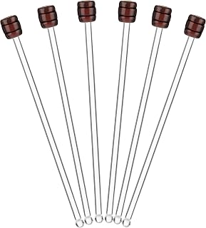 Rum Barrel Drink Stirrers, Set of 6
