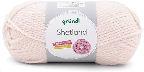 Gründl 5 x 100 g Shetlandwol Breiwol knuffelzacht duurzaam