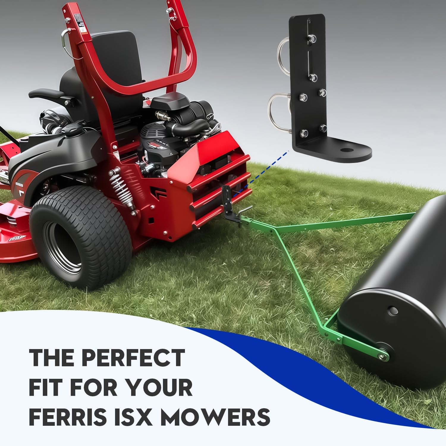 Zero Turn Lawn Mower Trailer Hitch, Super Heavy Duty for Ferris Hitch, Lawn Mower Trailer Hitch, Fits IS500Z, IS5100Z, IS600Z, IS700Z, IS1500Z, IS2000Z & All ISX Models