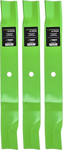 8TEN LawnRAZOR Mower Blade Set for Gravely Promaster 260Z Ariens 60 inch Deck 09081200 03253900 09246600 (High-Lift)