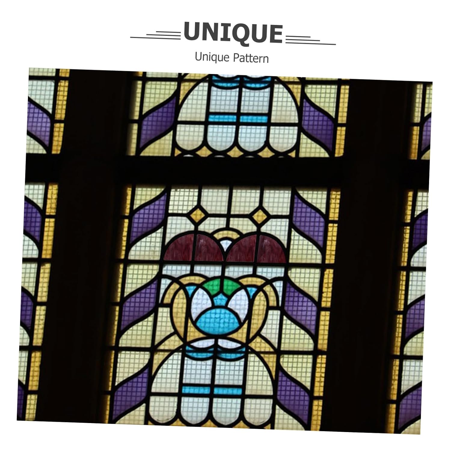 DOITOOL 10pcs Stained Glass Sheets for DIY Projects Deep Purple Mica Glass Tiles for Artistic Church Murals Versatile Crafting Supplies for Beautiful Home Decor and Art Creations