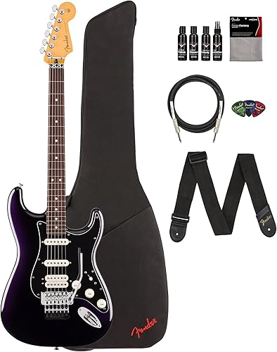 Miniatura 32 de Fender Player II Stratocaster - Paquete Rojo Coral con Funda, Correa, Cable, Paquete de 3 Púas y Kit de Limpieza de Guitarra CORAL ROJO,Cereza (Aged