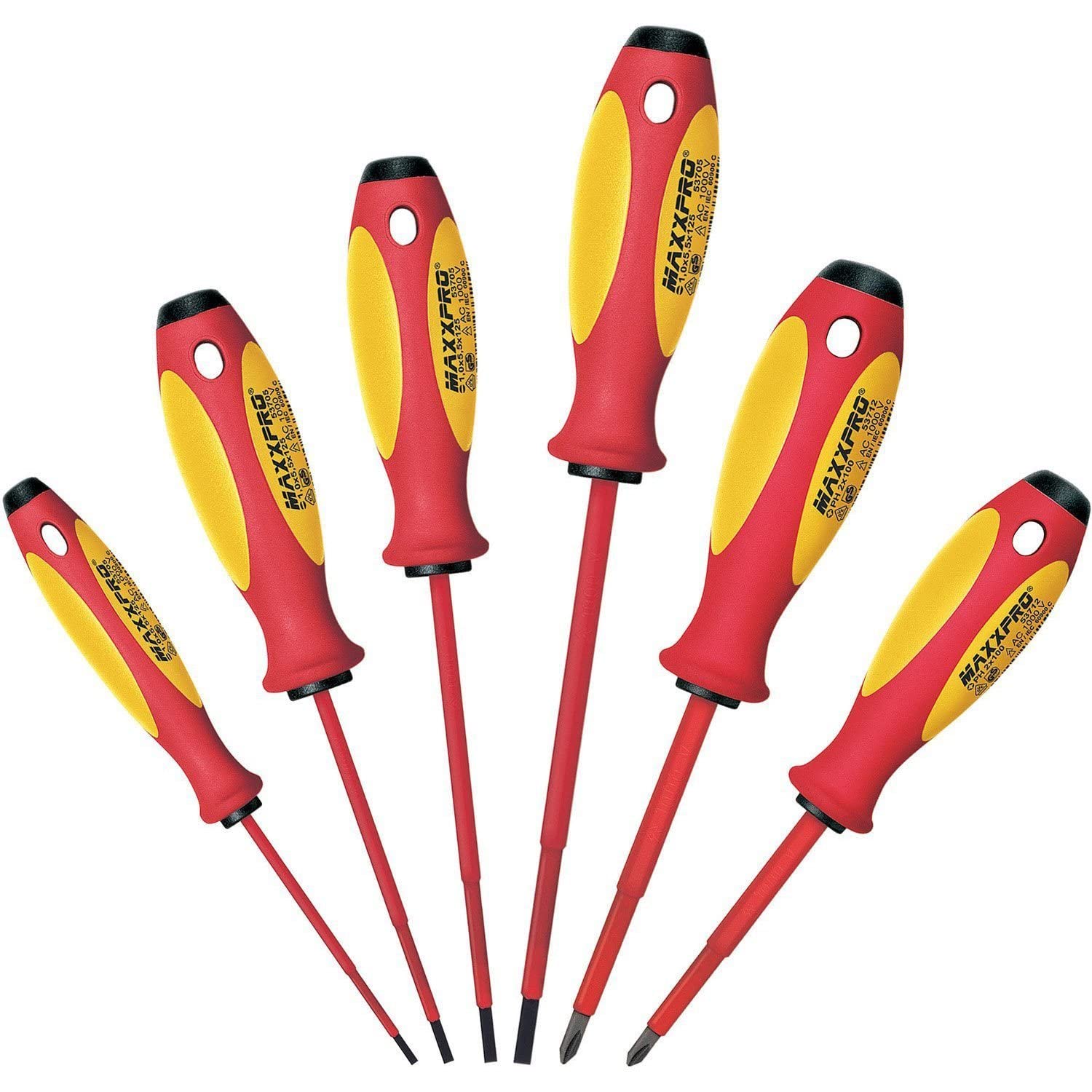 Witte Max Pro Insulated 6 Piece Screwdriver Set