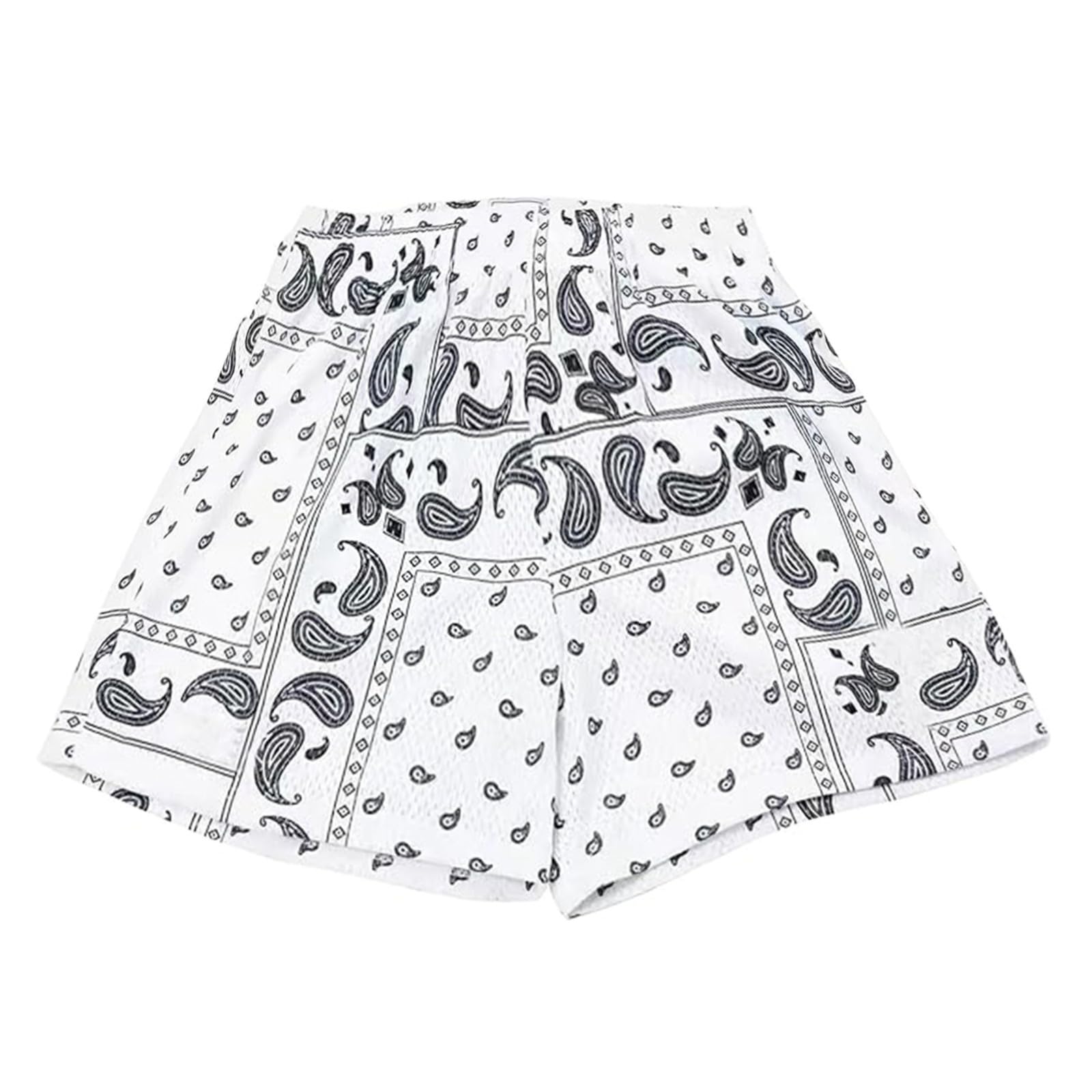 Men's Stylish Summer Casual Shorts with Printed Design for Outdoor Beach Activities and Daily Comfortable Wear
