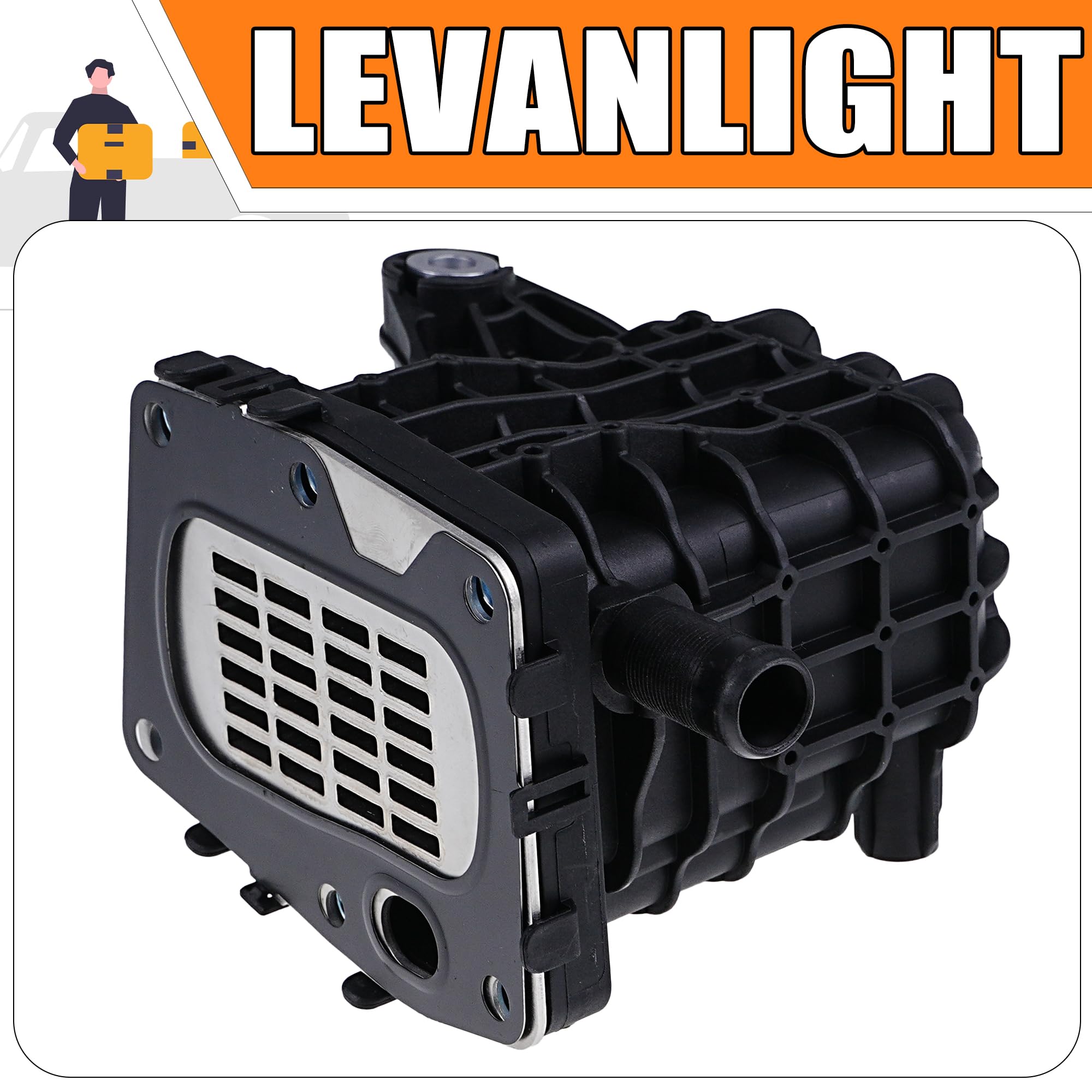 EGR - Válvula de escape para enfriador EGR de repuesto para 308 3008 508 5008 C4 II C5 III DS4 DS5 2.0 BlueHDi Focus III Kuga II 2.0 TDCi Reemplaza #1861749, 2267338, 3553004, 9807 59308 0
